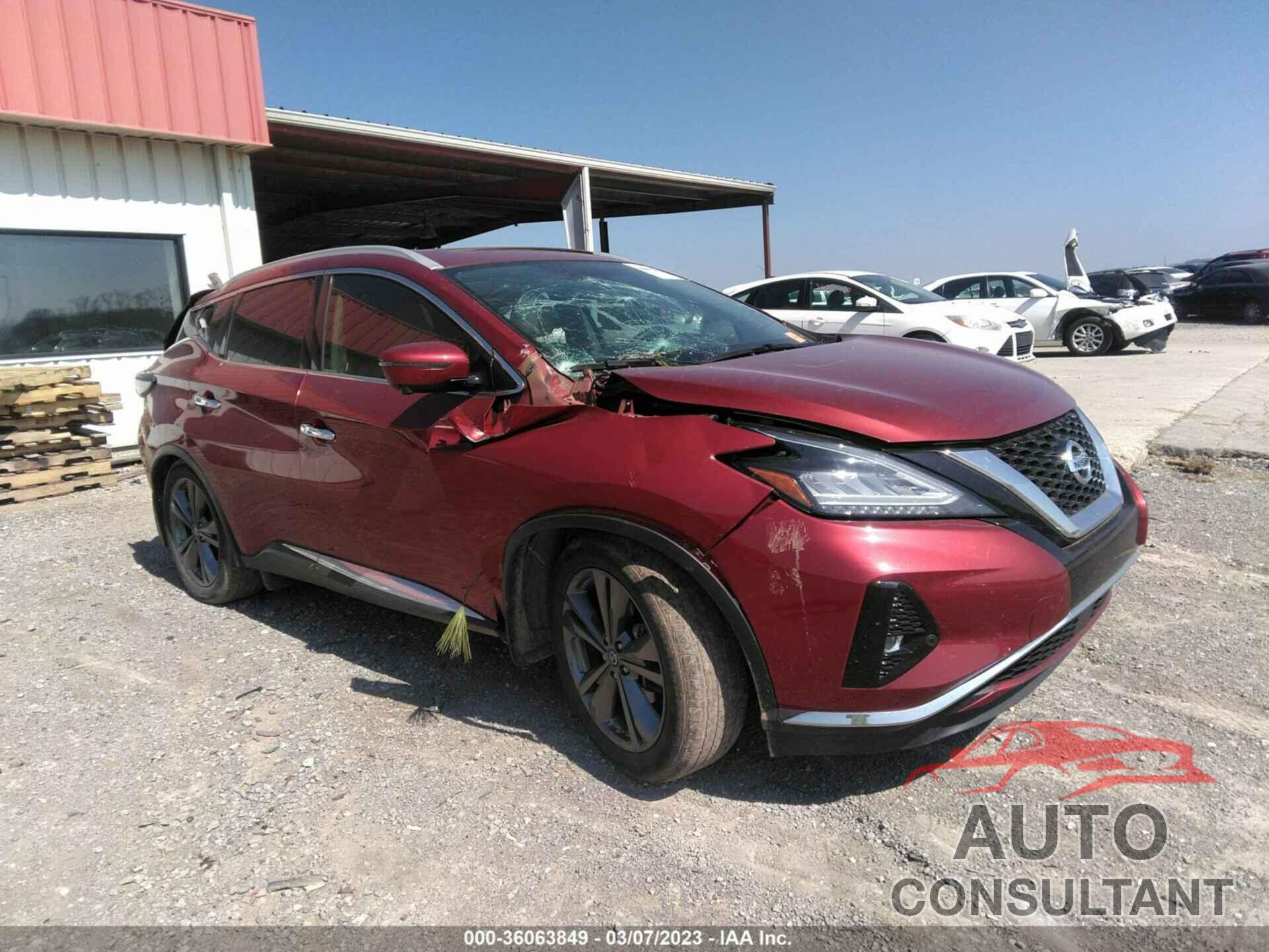 NISSAN MURANO 2019 - 5N1AZ2MS0KN129567