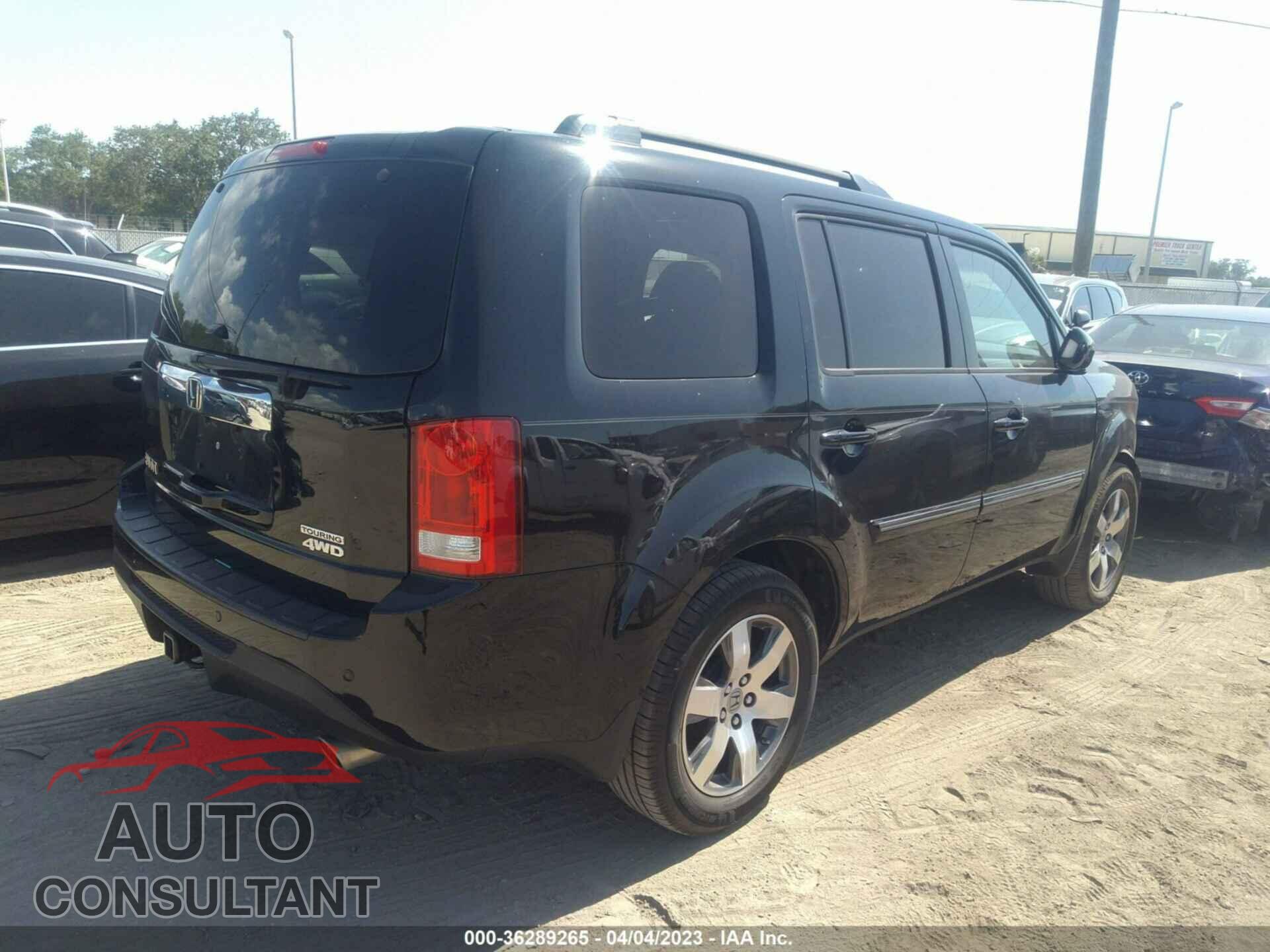 HONDA PILOT 2015 - 5FNYF4H98FB062896
