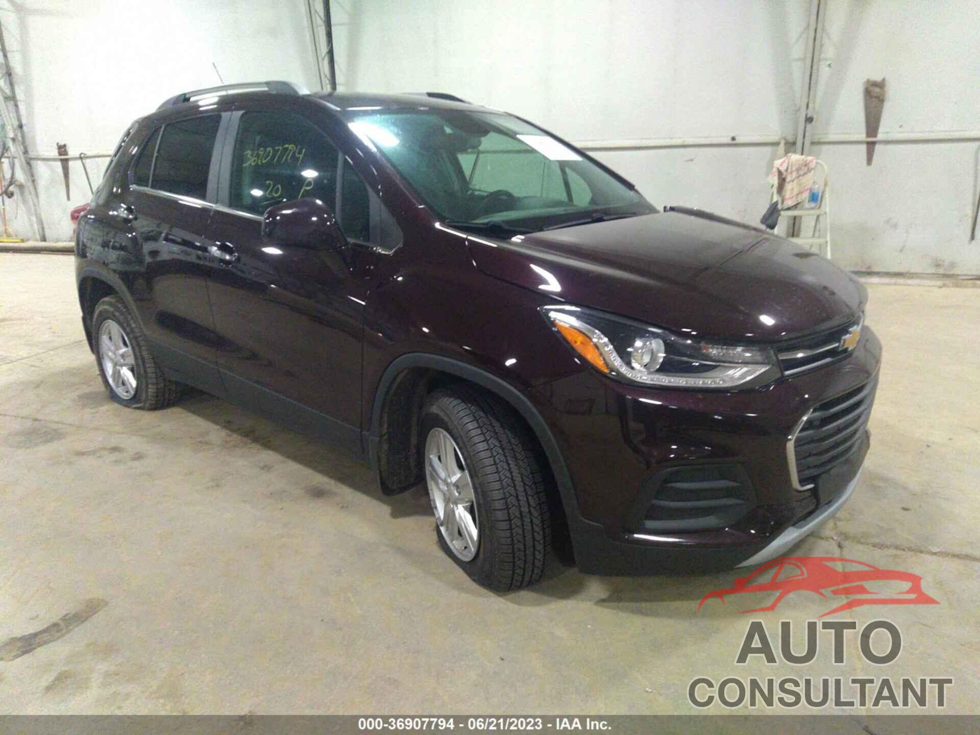 CHEVROLET TRAX 2020 - KL7CJPSB3LB353579