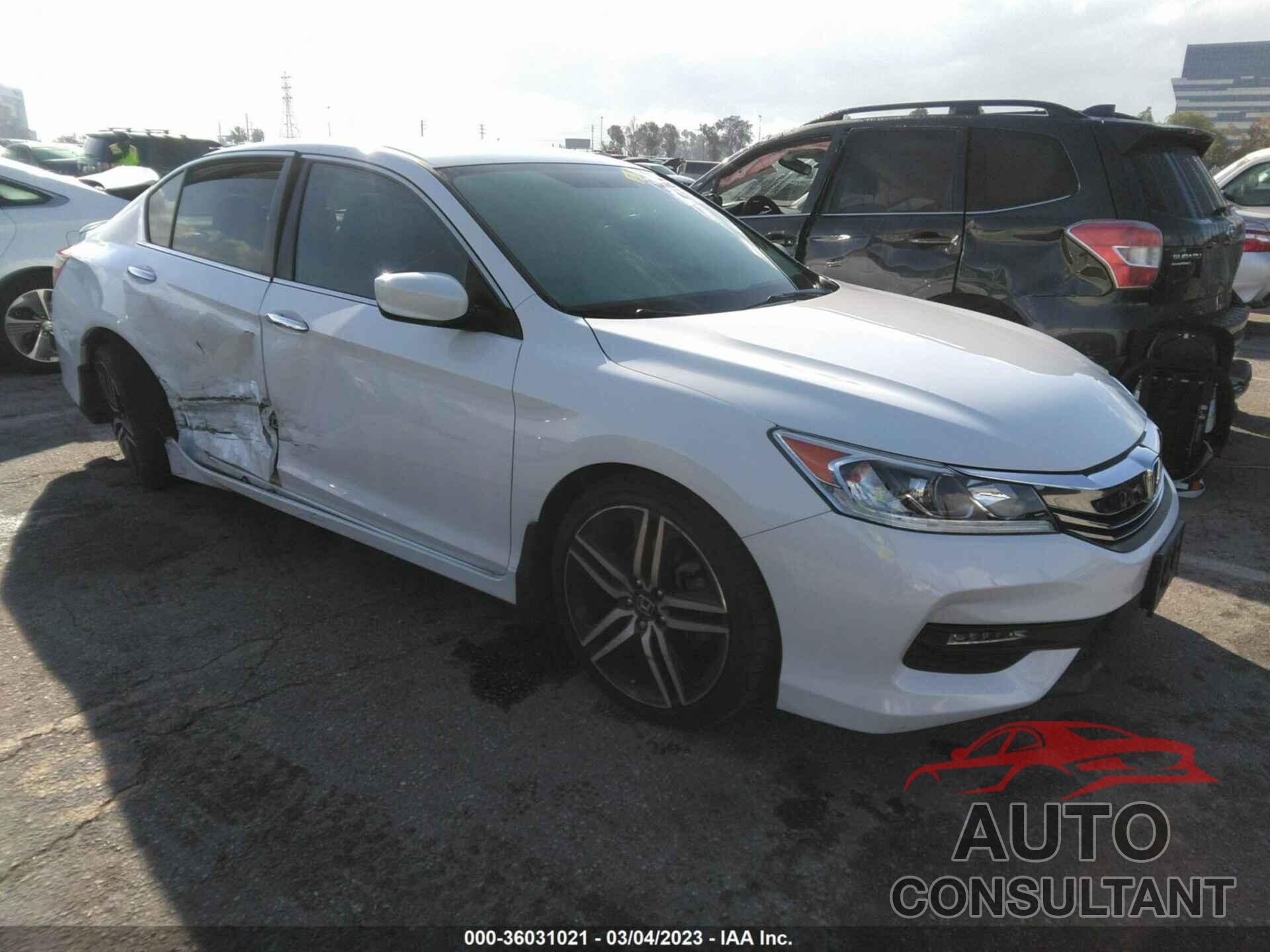 HONDA ACCORD SEDAN 2016 - 1HGCR2F5XGA027777