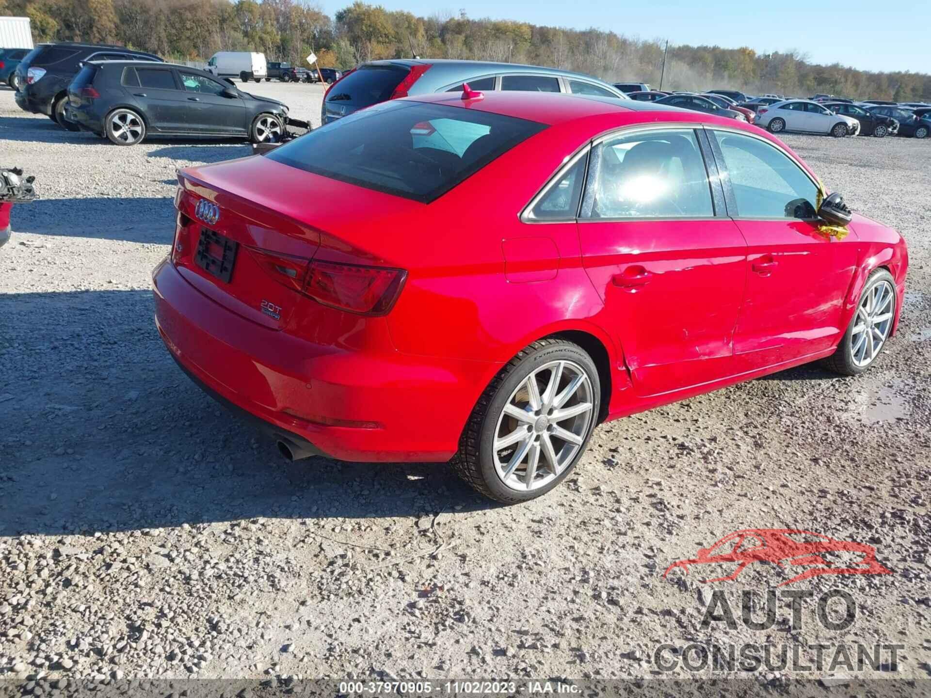 AUDI A3 2016 - WAUB8GFF4G1072617