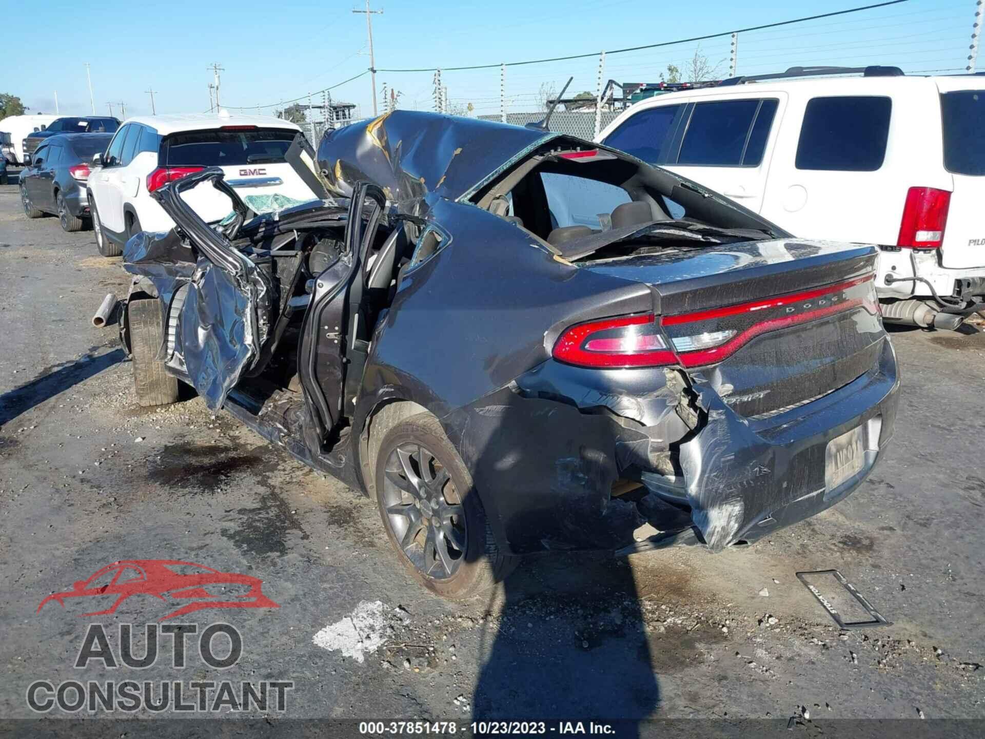 DODGE DART 2015 - 1C3CDFBB7FD302717