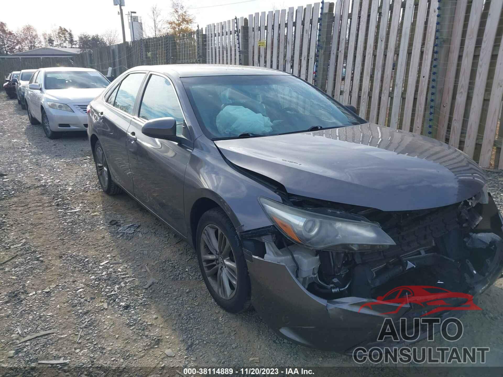 TOYOTA CAMRY 2016 - 4T1BF1FK5GU184386