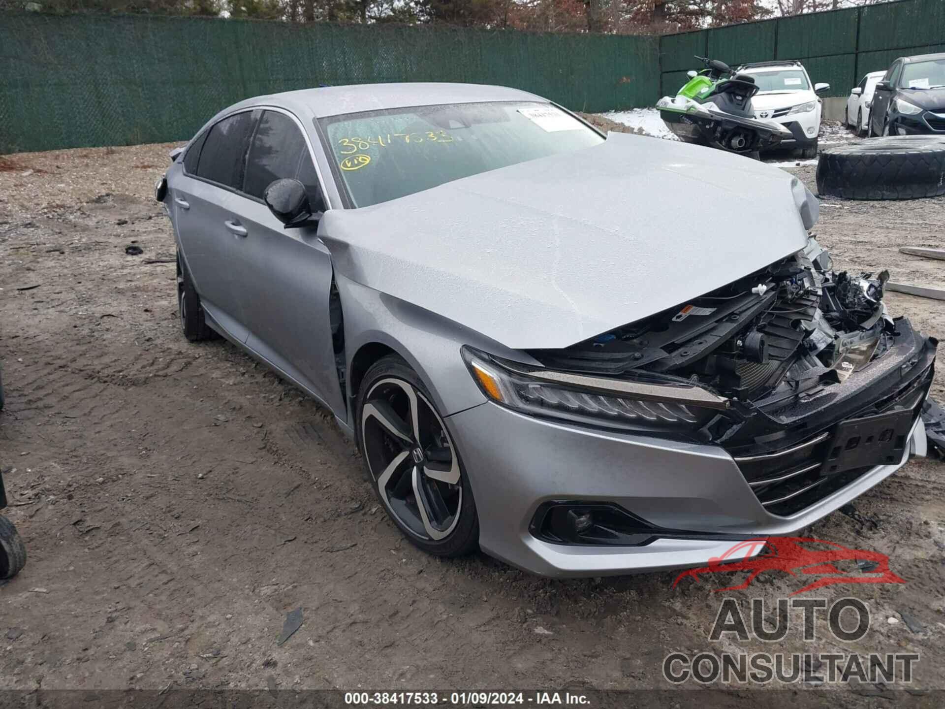 HONDA ACCORD 2022 - 1HGCV1F41NA114719