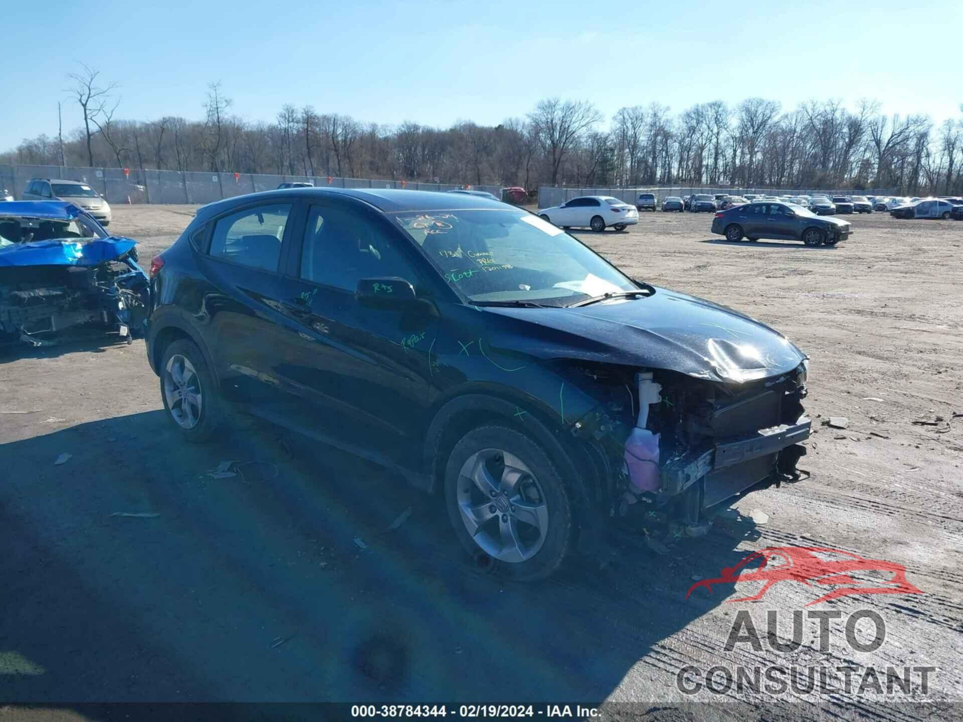 HONDA HR-V 2019 - 3CZRU6H37KG733247