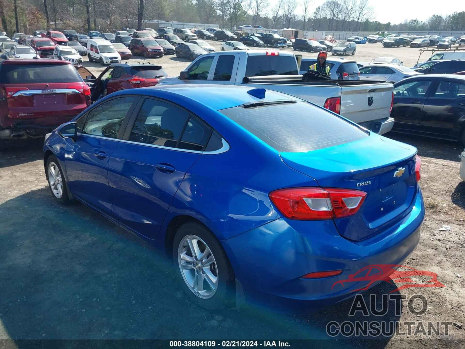 CHEVROLET CRUZE 2016 - 1G1BE5SM2G7275418