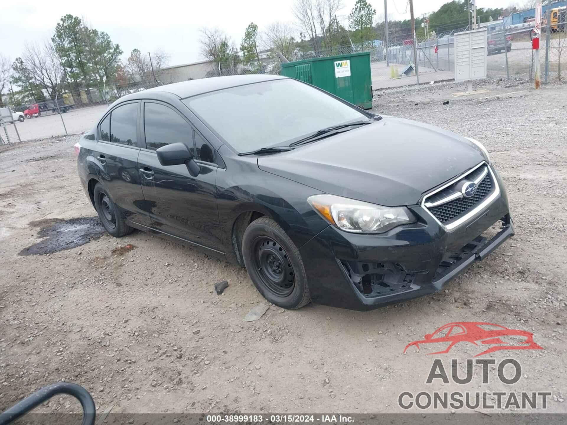 SUBARU IMPREZA 2016 - JF1GJAA65GH006544