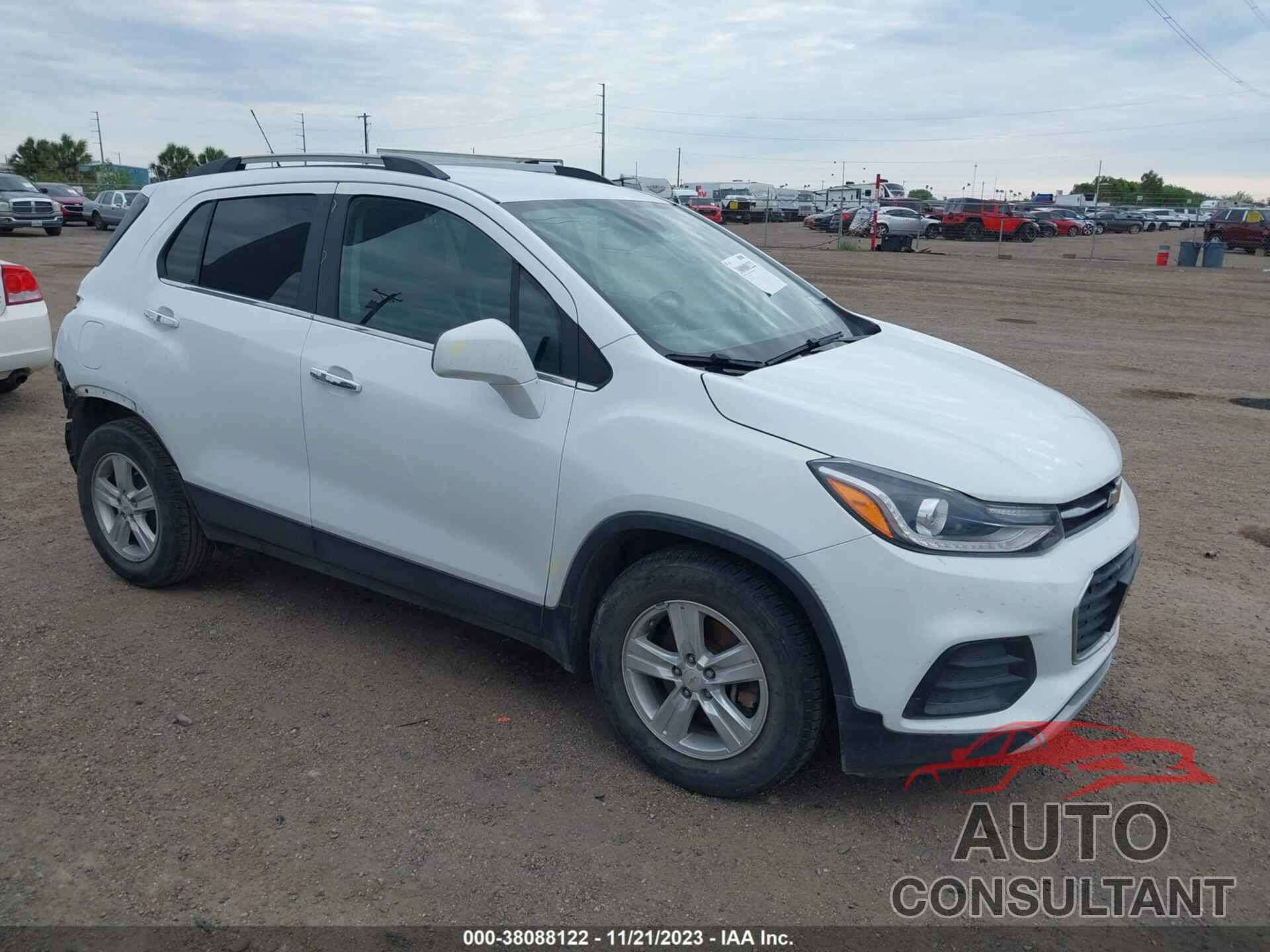 CHEVROLET TRAX 2017 - KL7CJLSB1HB134720