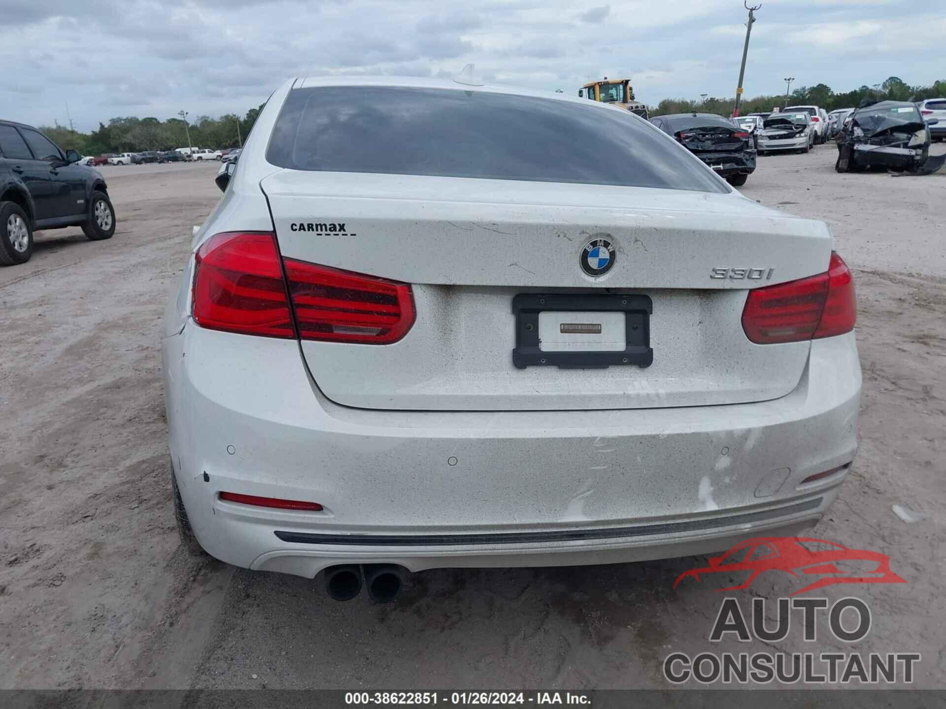 BMW 330I 2017 - WBA8B9G34HNU52062