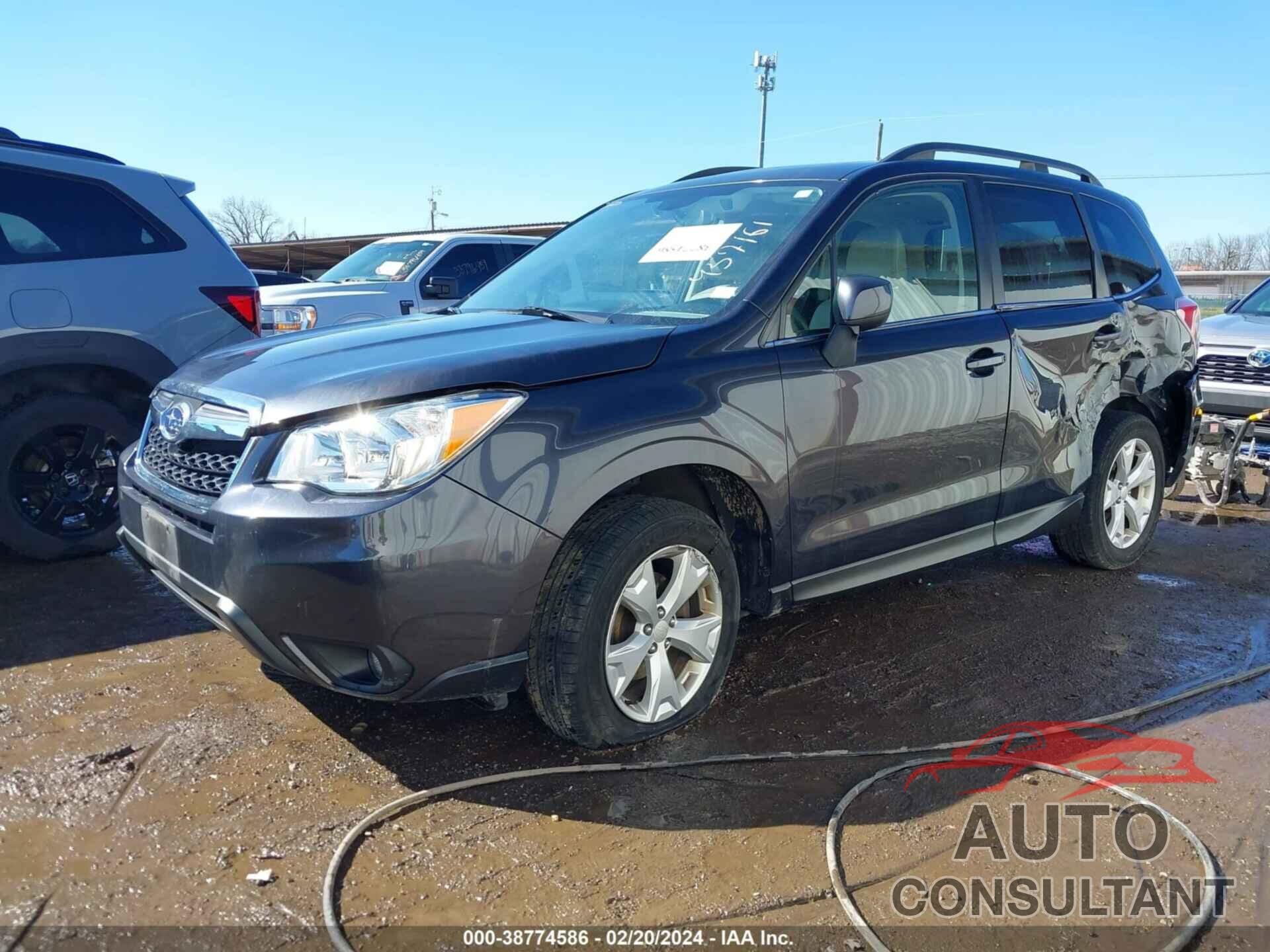 SUBARU FORESTER 2016 - JF2SJARC8GH457161