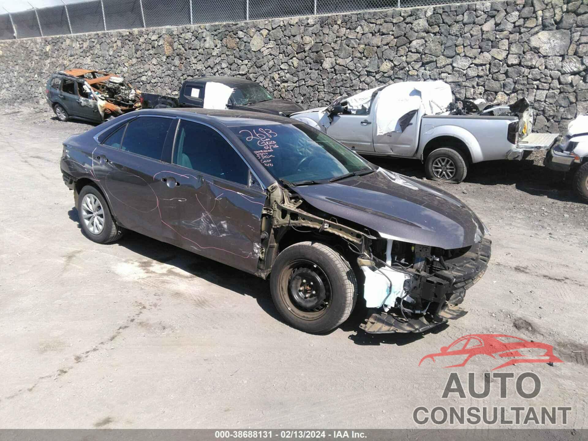 TOYOTA CAMRY 2017 - 4T1BF1FK4HU326504