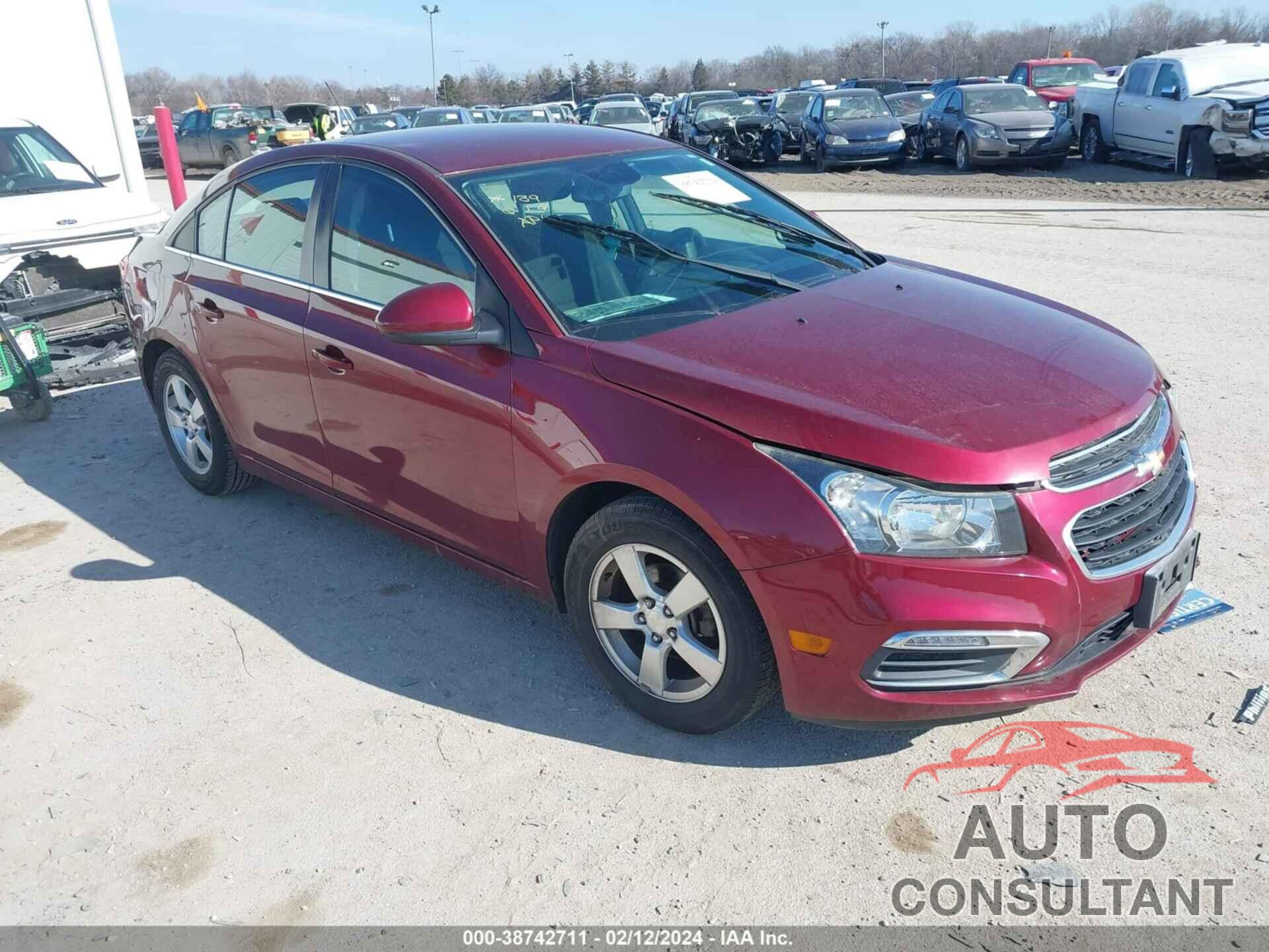 CHEVROLET CRUZE LIMITED 2016 - 1G1PE5SBXG7109684