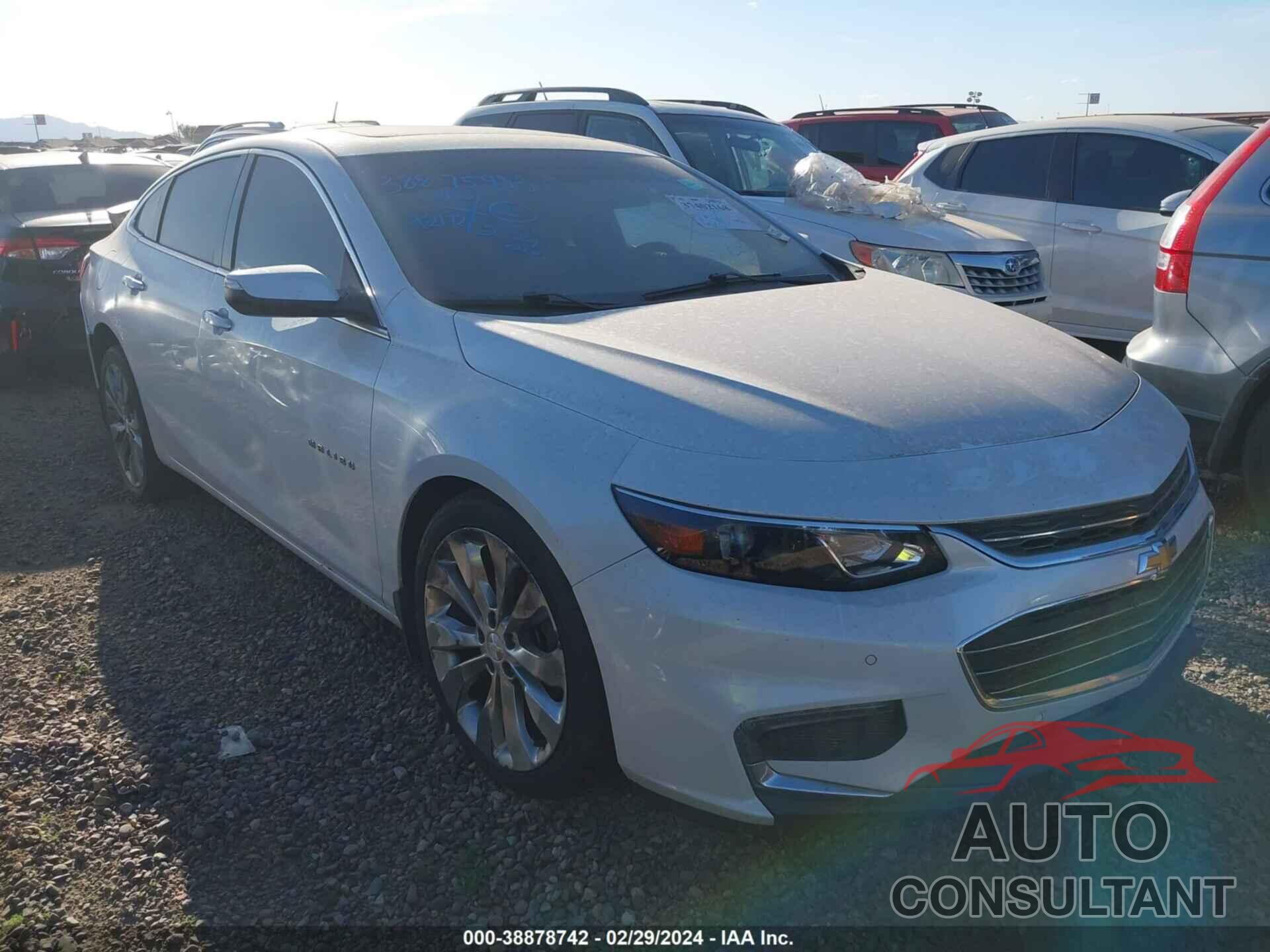 CHEVROLET MALIBU 2016 - 1G1ZH5SX3GF350939