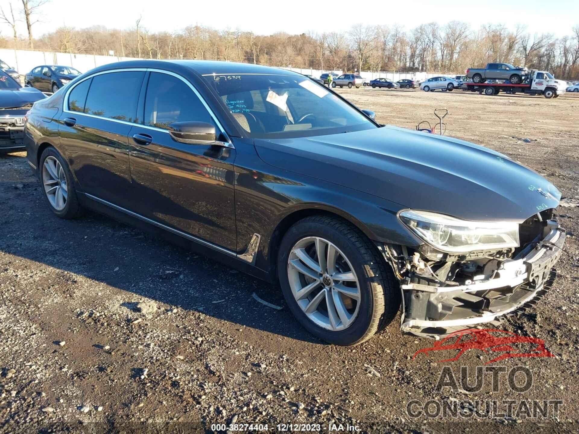 BMW 7 SERIES 2016 - WBA7F2C59GG419897