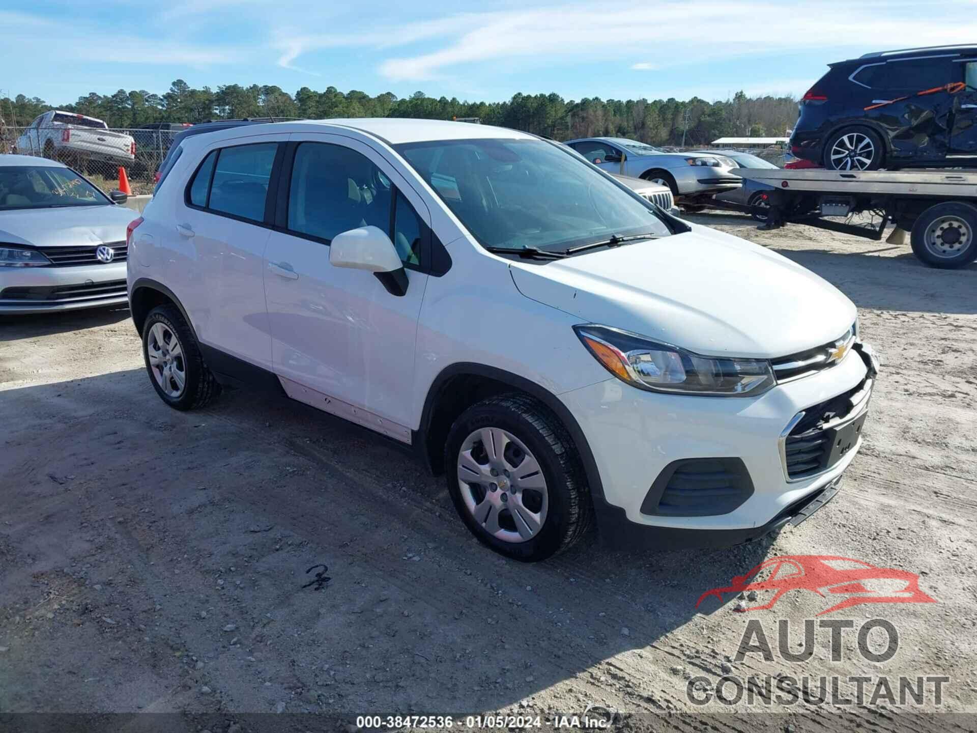 CHEVROLET TRAX 2017 - KL7CJKSB5HB177175