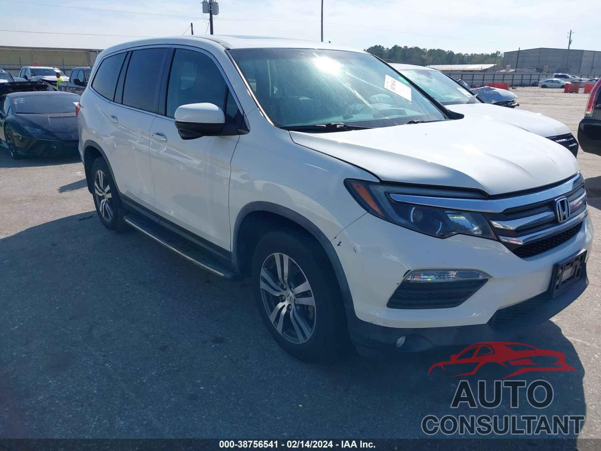 HONDA PILOT 2017 - 5FNYF5H50HB030353