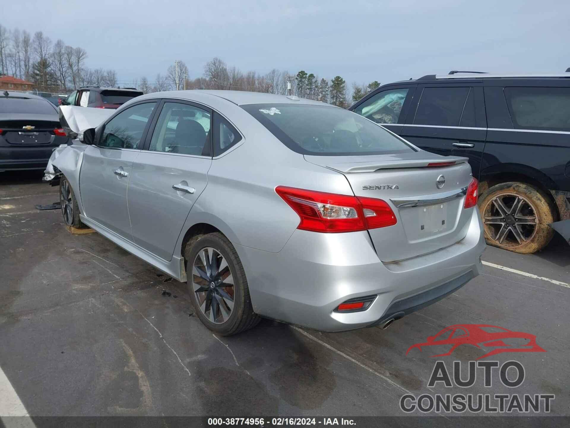 NISSAN SENTRA 2016 - 3N1AB7AP2GY268229