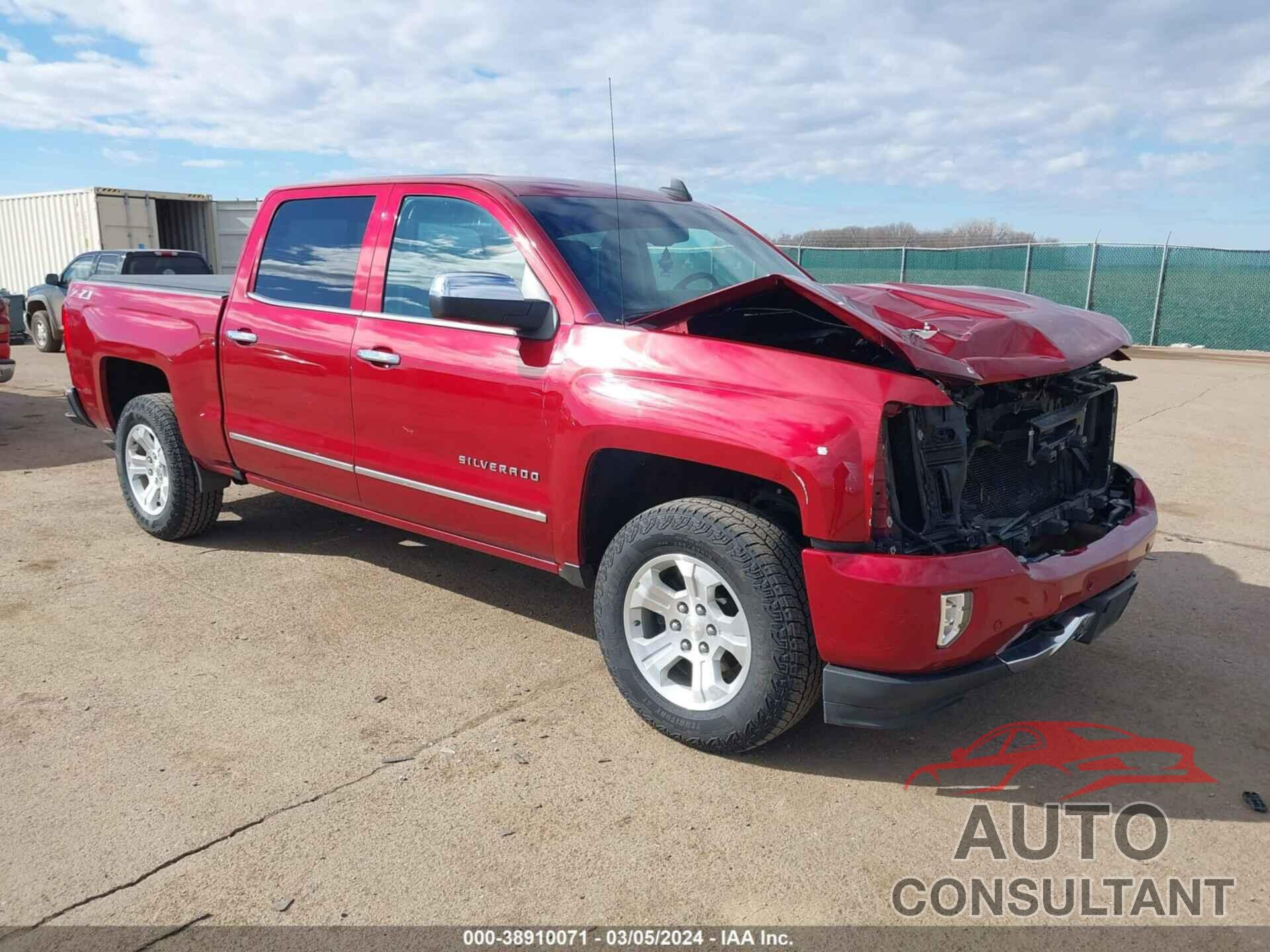 CHEVROLET SILVERADO 1500 2018 - 3GCUKSEC1JG358117