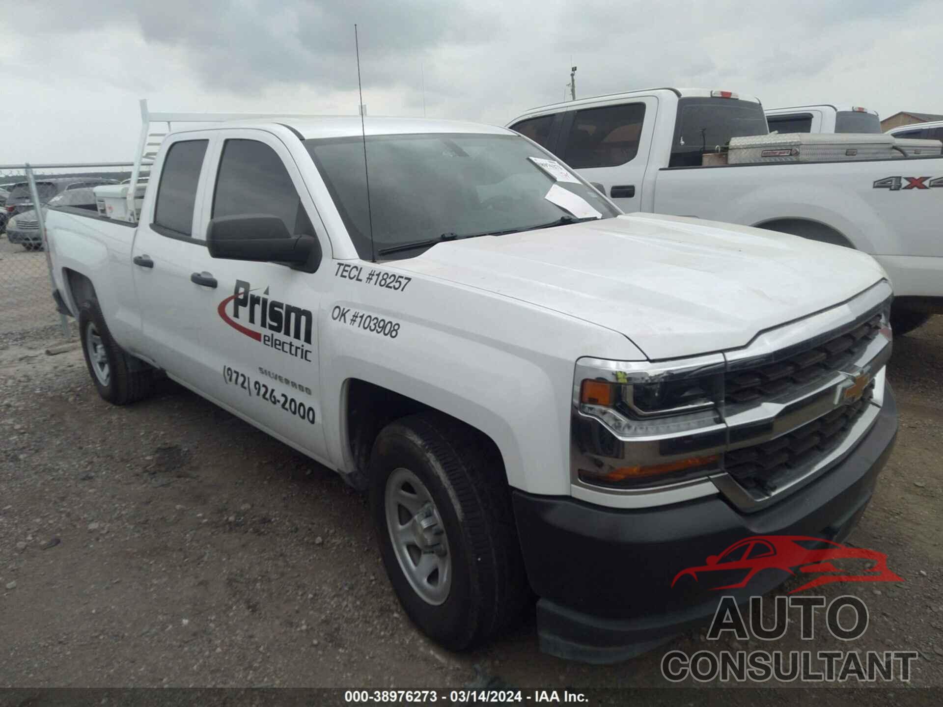 CHEVROLET SILVERADO 1500 LD 2019 - 2GCRCNEC7K1221441