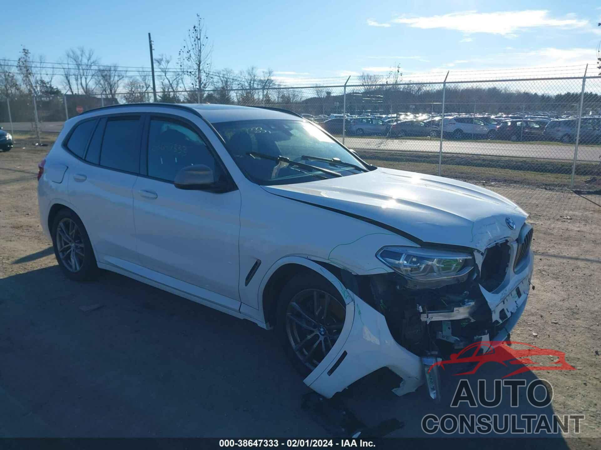 BMW X3 2019 - 5UXTS3C58K0Z08617