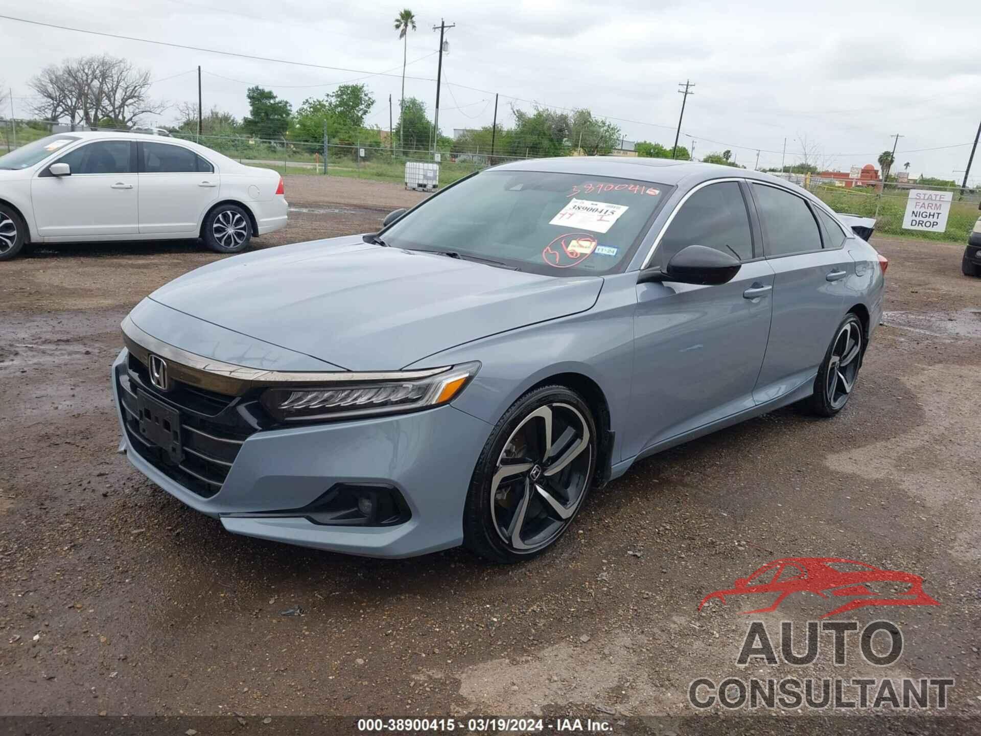 HONDA ACCORD 2021 - 1HGCV2F30MA034226