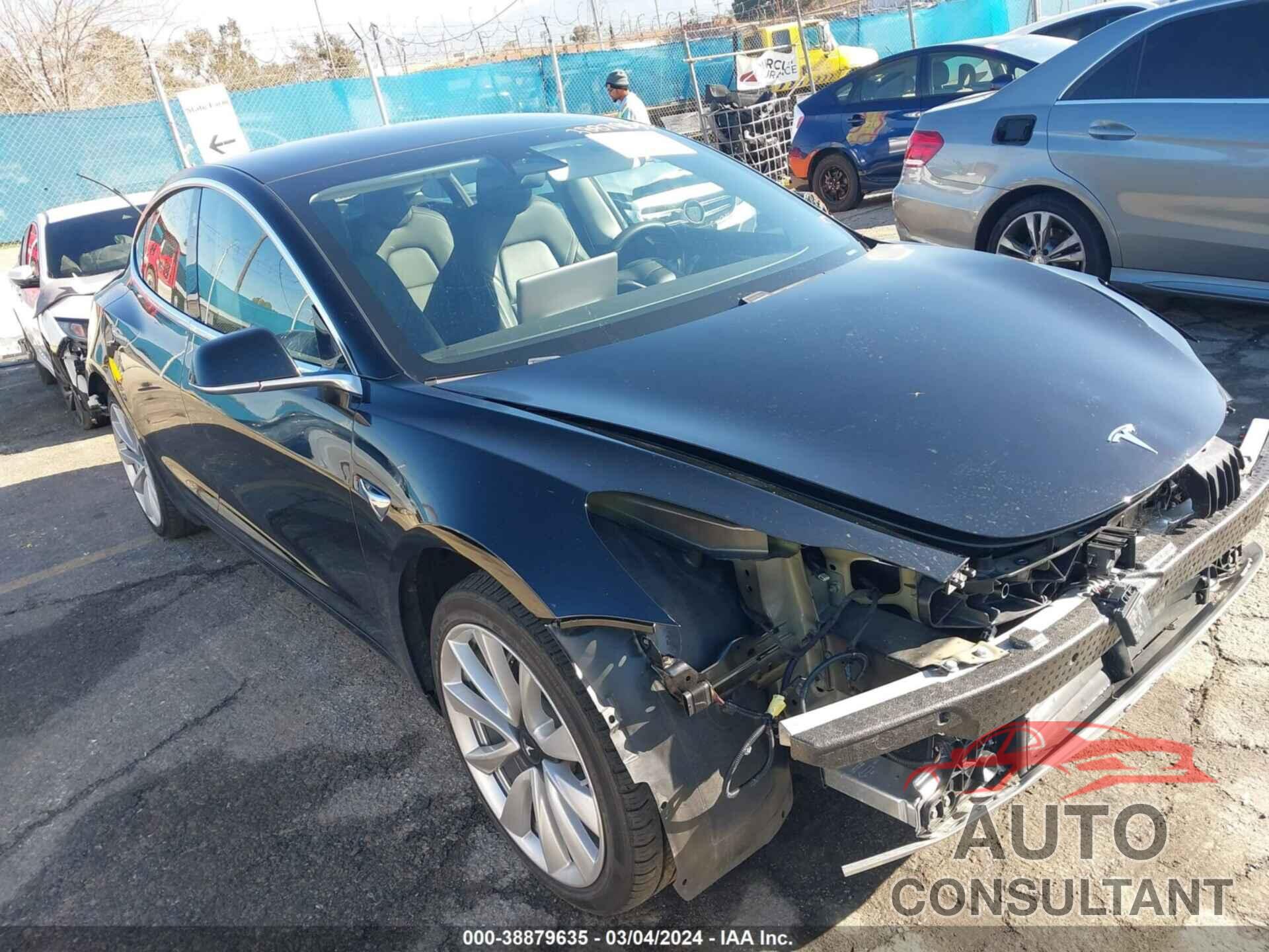 TESLA MODEL 3 2020 - 5YJ3E1EA8LF613981