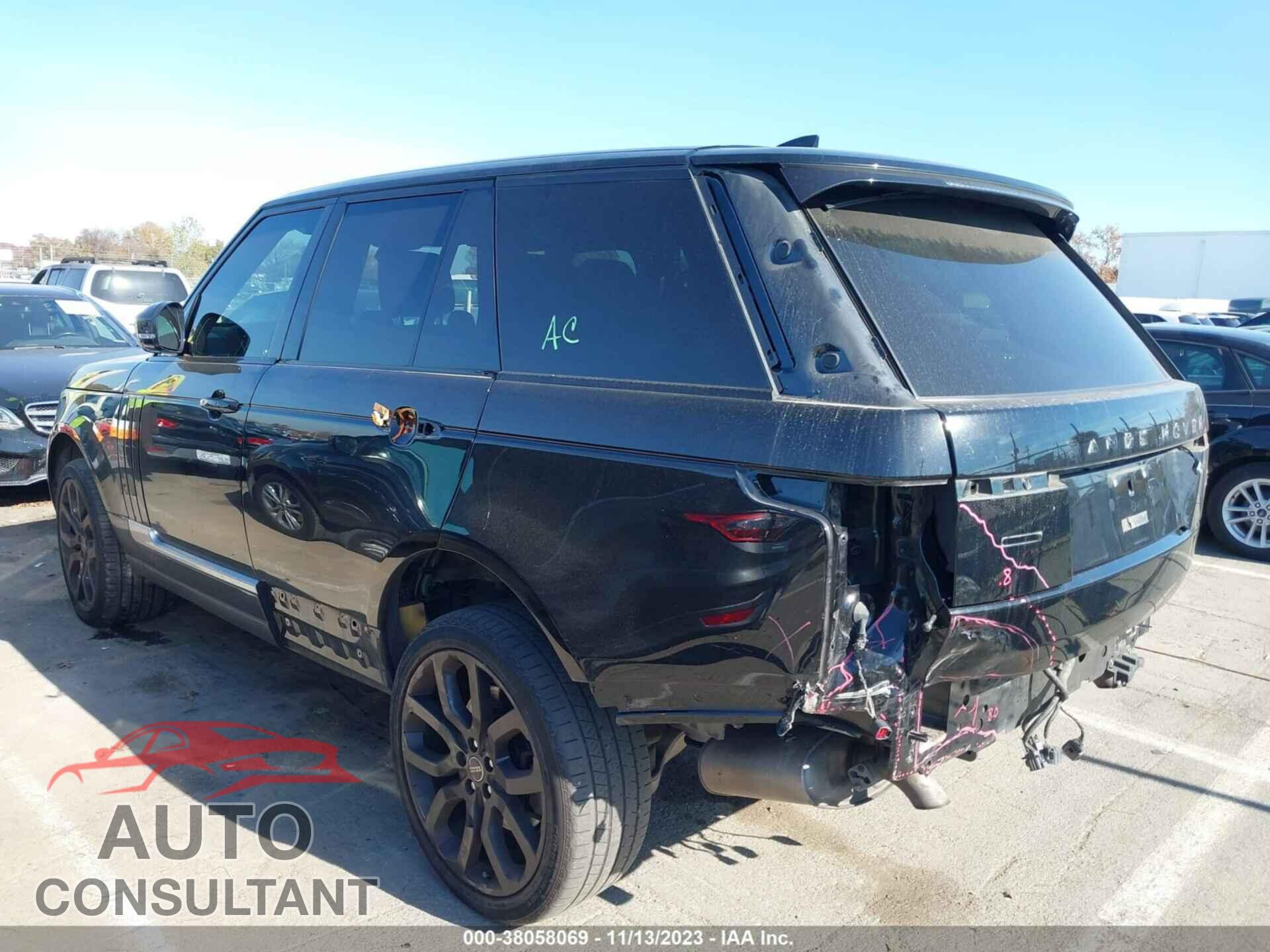 LAND ROVER RANGE ROVER 2017 - SALGS2FE2HA320636