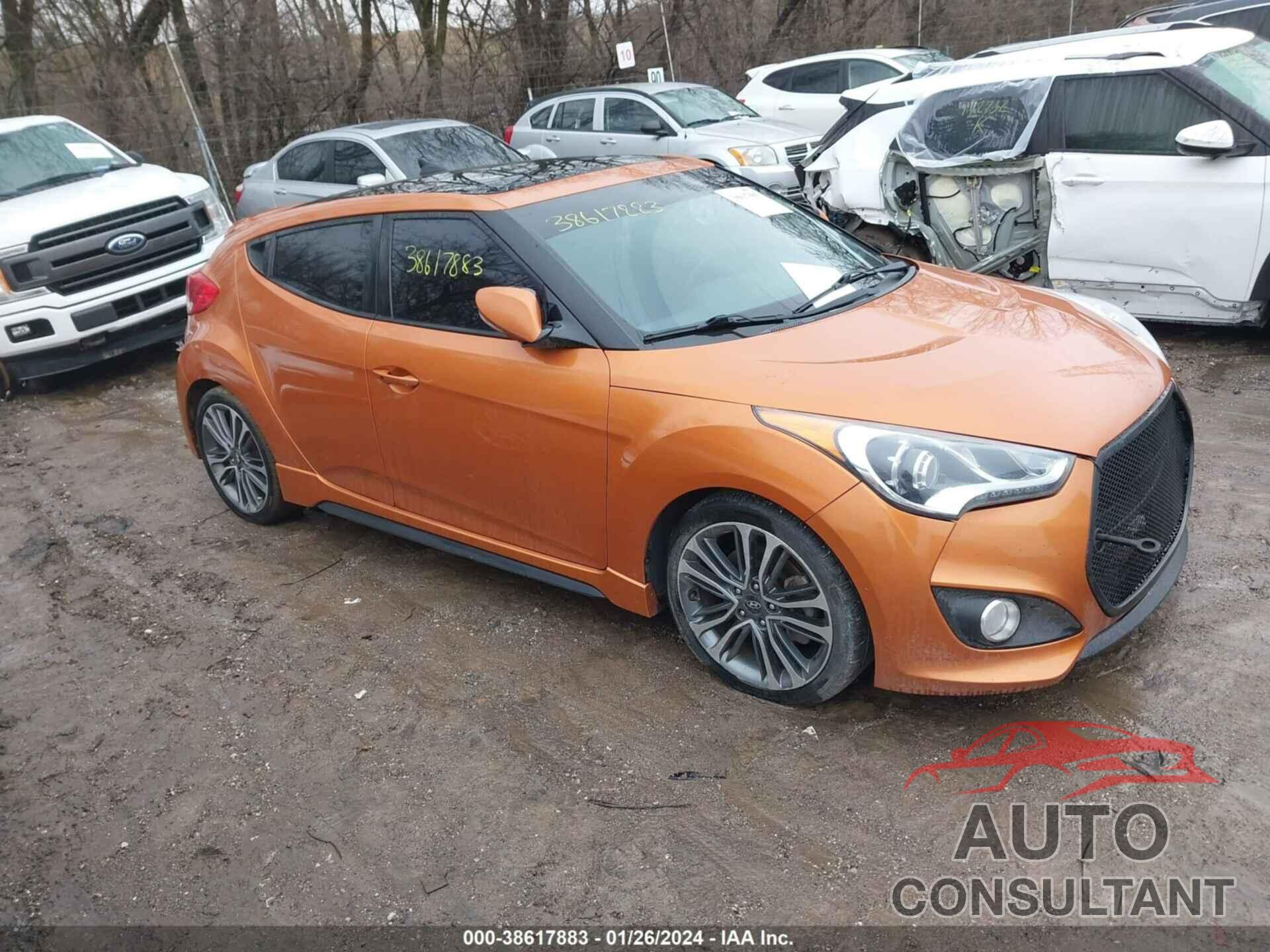 HYUNDAI VELOSTER 2016 - KMHTC6AE2GU280178