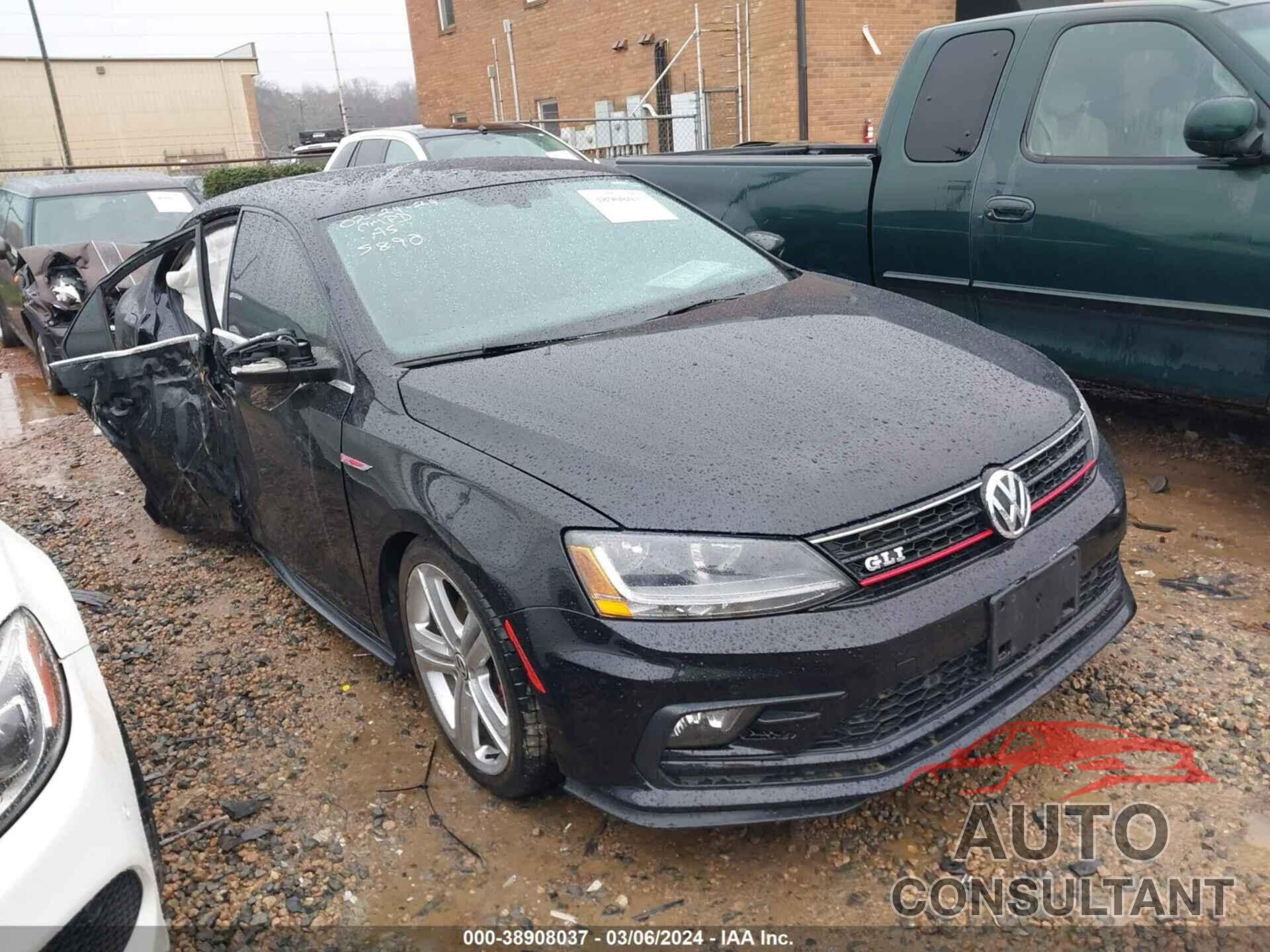 VOLKSWAGEN JETTA 2017 - 3VW5T7AJ2HM345890