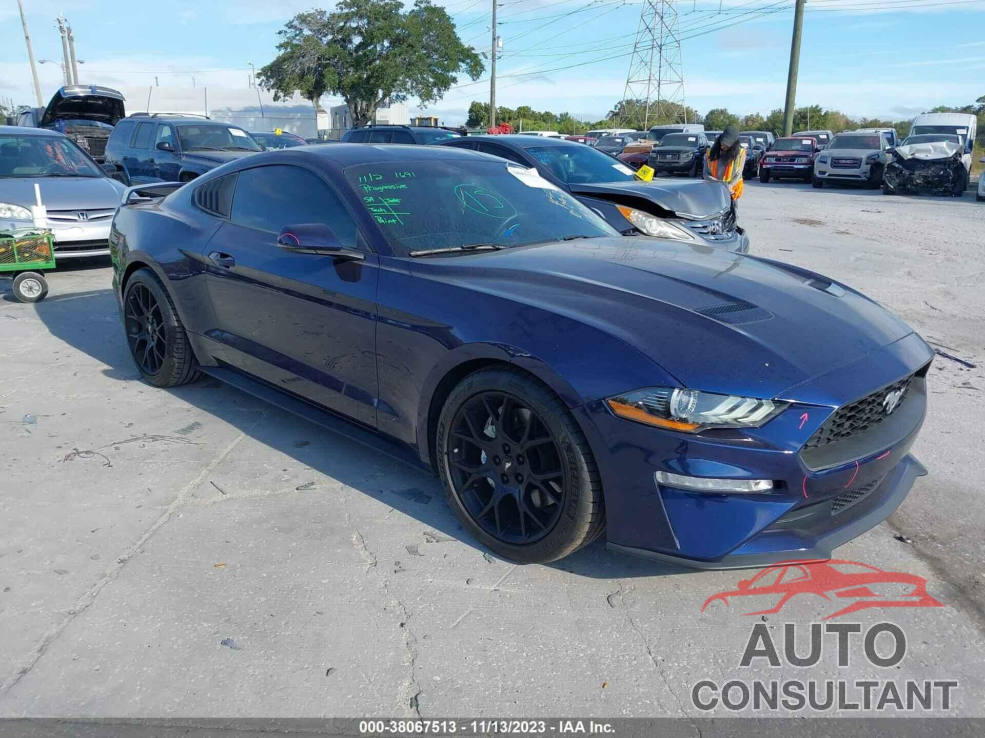 FORD MUSTANG 2018 - 1FA6P8TH7J5122175