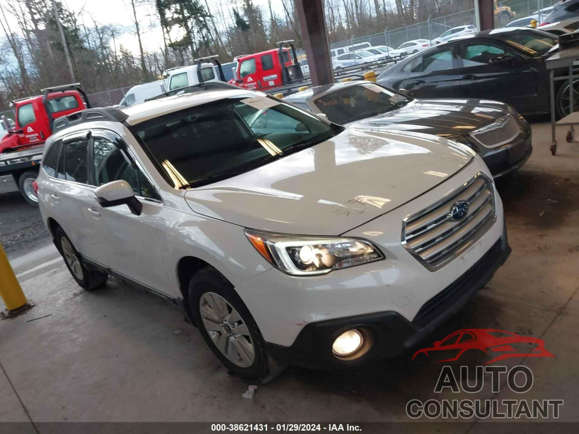 SUBARU OUTBACK 2017 - 4S4BSAFC9H3345687