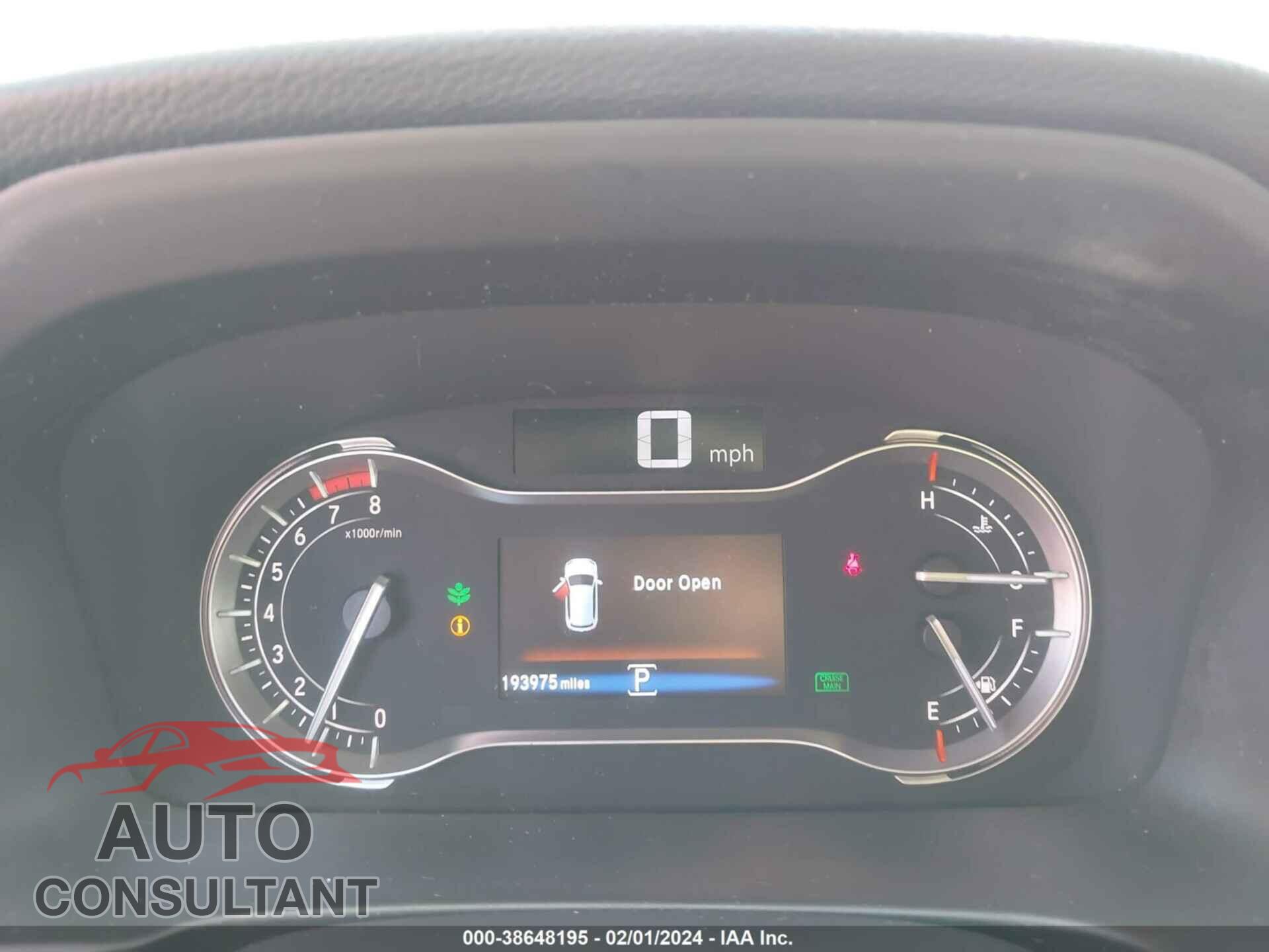 HONDA PILOT 2017 - 5FNYF5H17HB041301