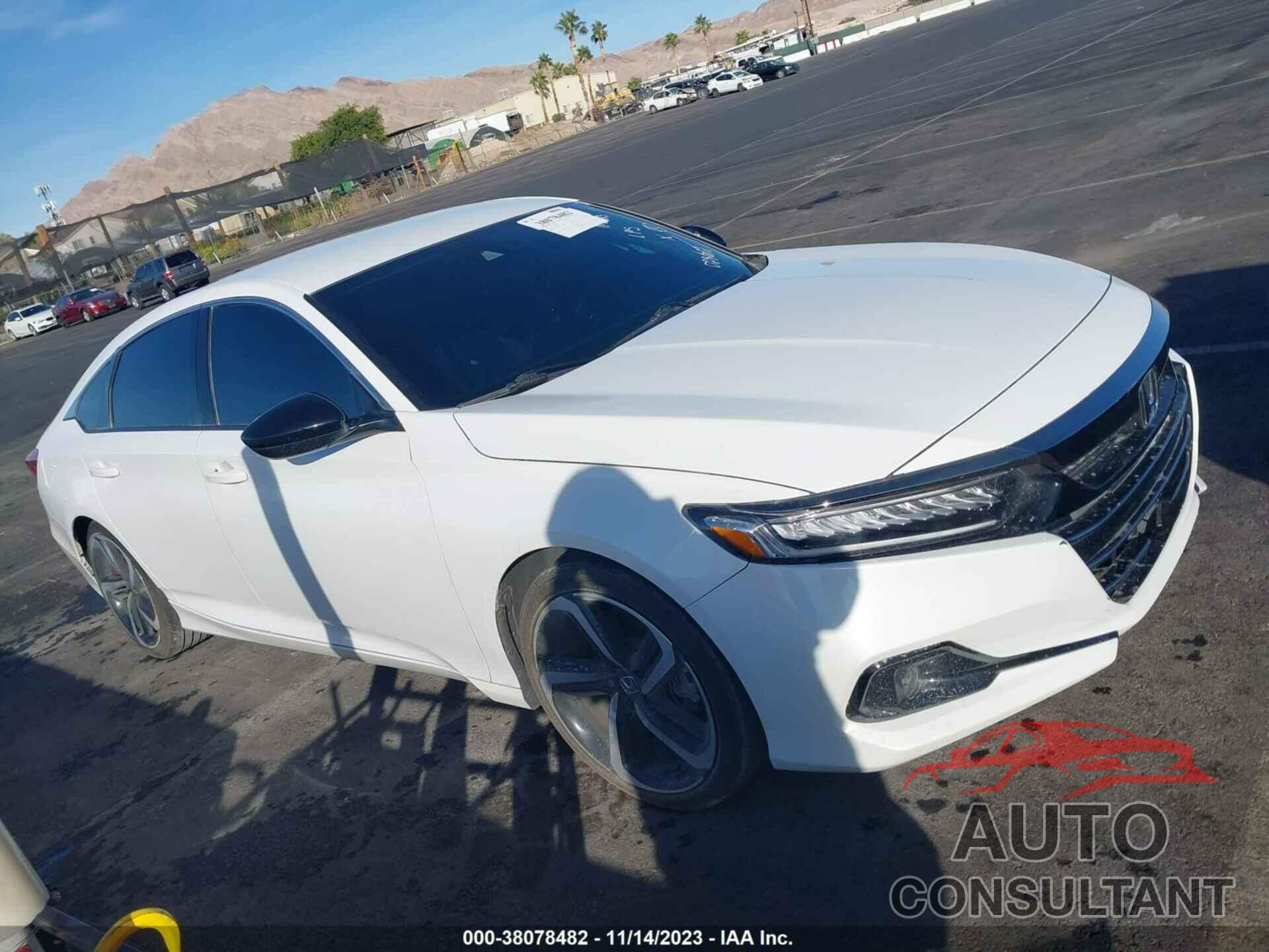 HONDA ACCORD SEDAN 2022 - 1HGCV1F40NA028012