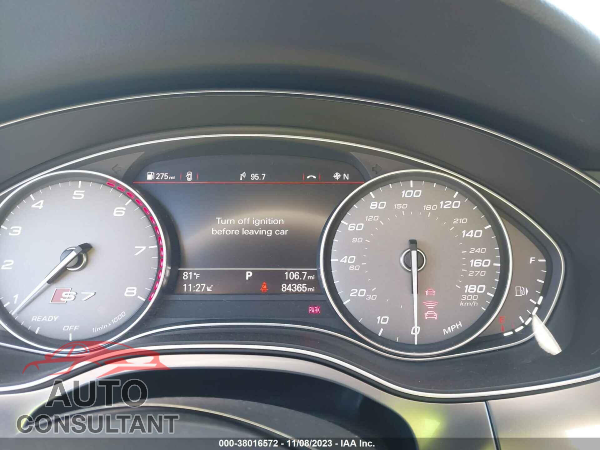 AUDI S7 2016 - WAUW2AFC8GN080220