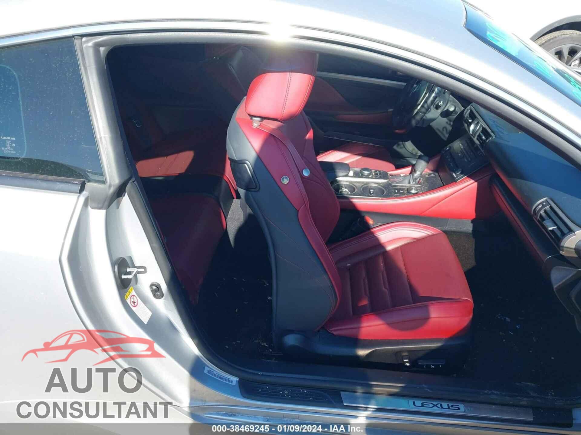 LEXUS RC 200T 2017 - JTHHA5BC7H5005830