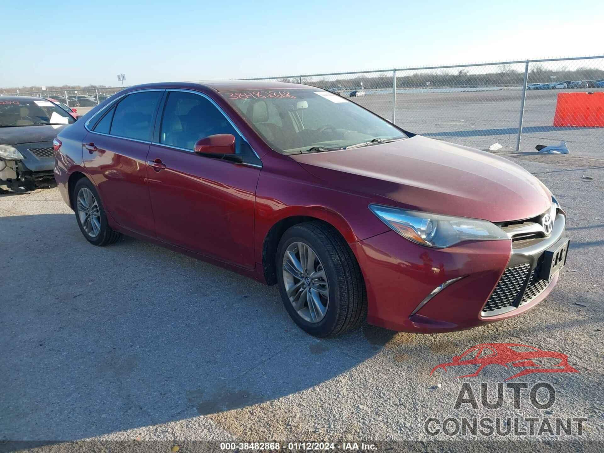 TOYOTA CAMRY 2017 - 4T1BF1FK7HU712009