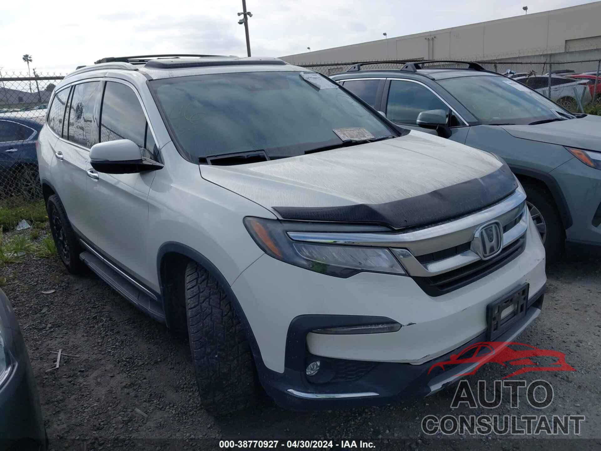 HONDA PILOT 2019 - 5FNYF6H05KB047490