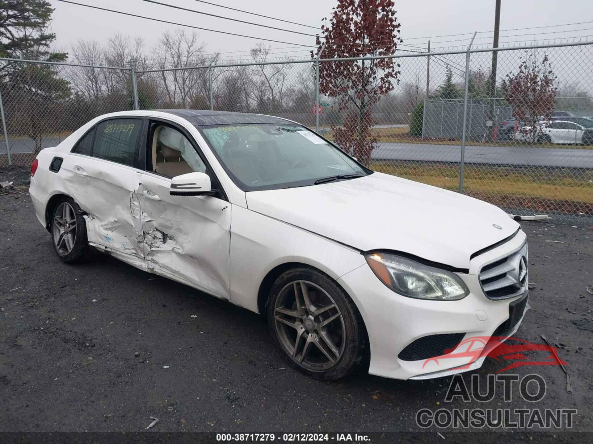 MERCEDES-BENZ E 350 2016 - WDDHF8JB3GB262874