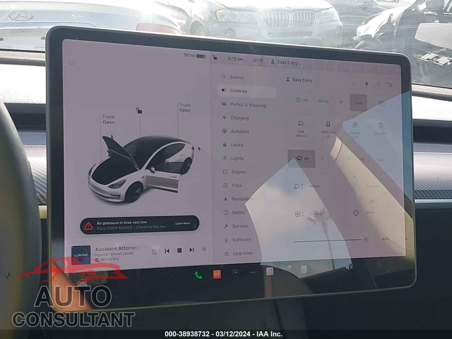 TESLA MODEL 3 2021 - 5YJ3E1EA7MF061262
