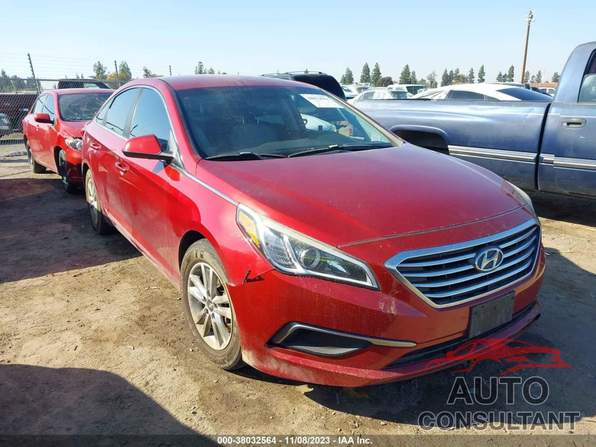 HYUNDAI SONATA 2016 - 5NPE24AF8GH321307