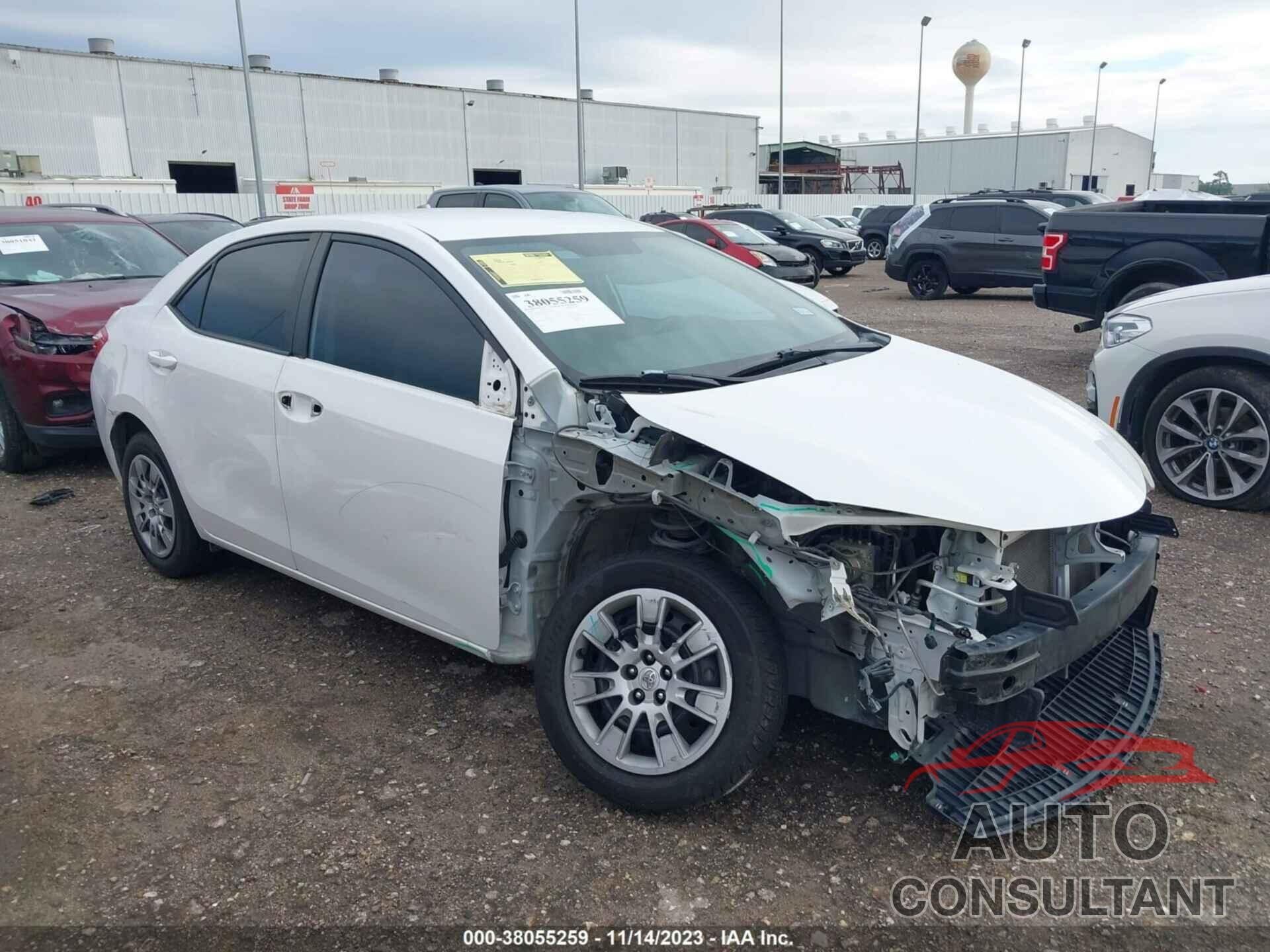 TOYOTA COROLLA 2016 - 2T1BURHE5GC497242