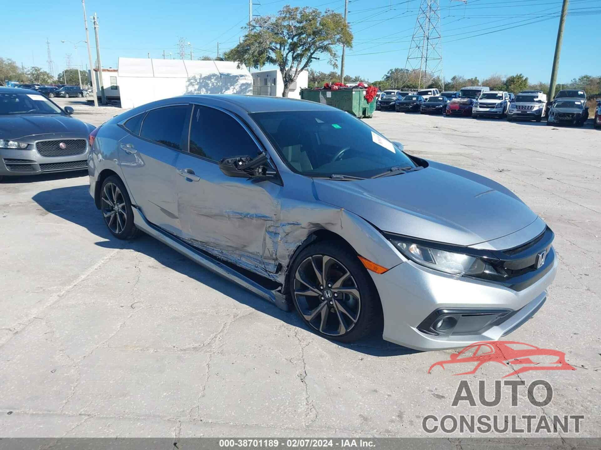 HONDA CIVIC 2019 - 19XFC2F85KE048100