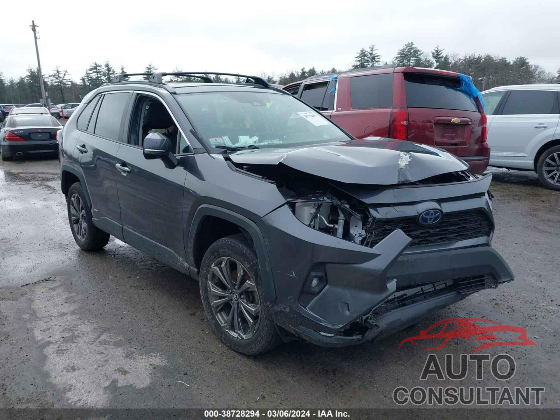 TOYOTA RAV4 2022 - 4T3B6RFV8NU079435