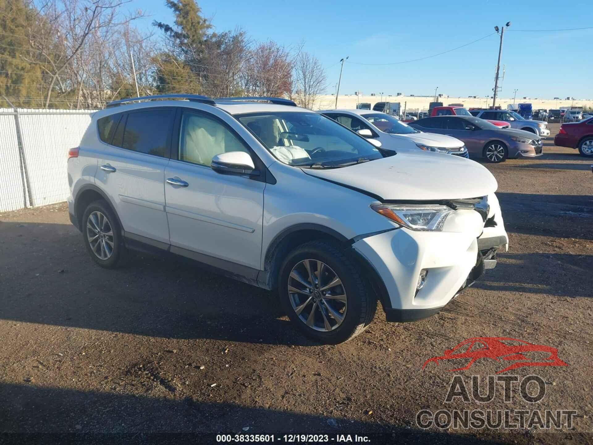 TOYOTA RAV4 2018 - JTMYFREV1JD129434