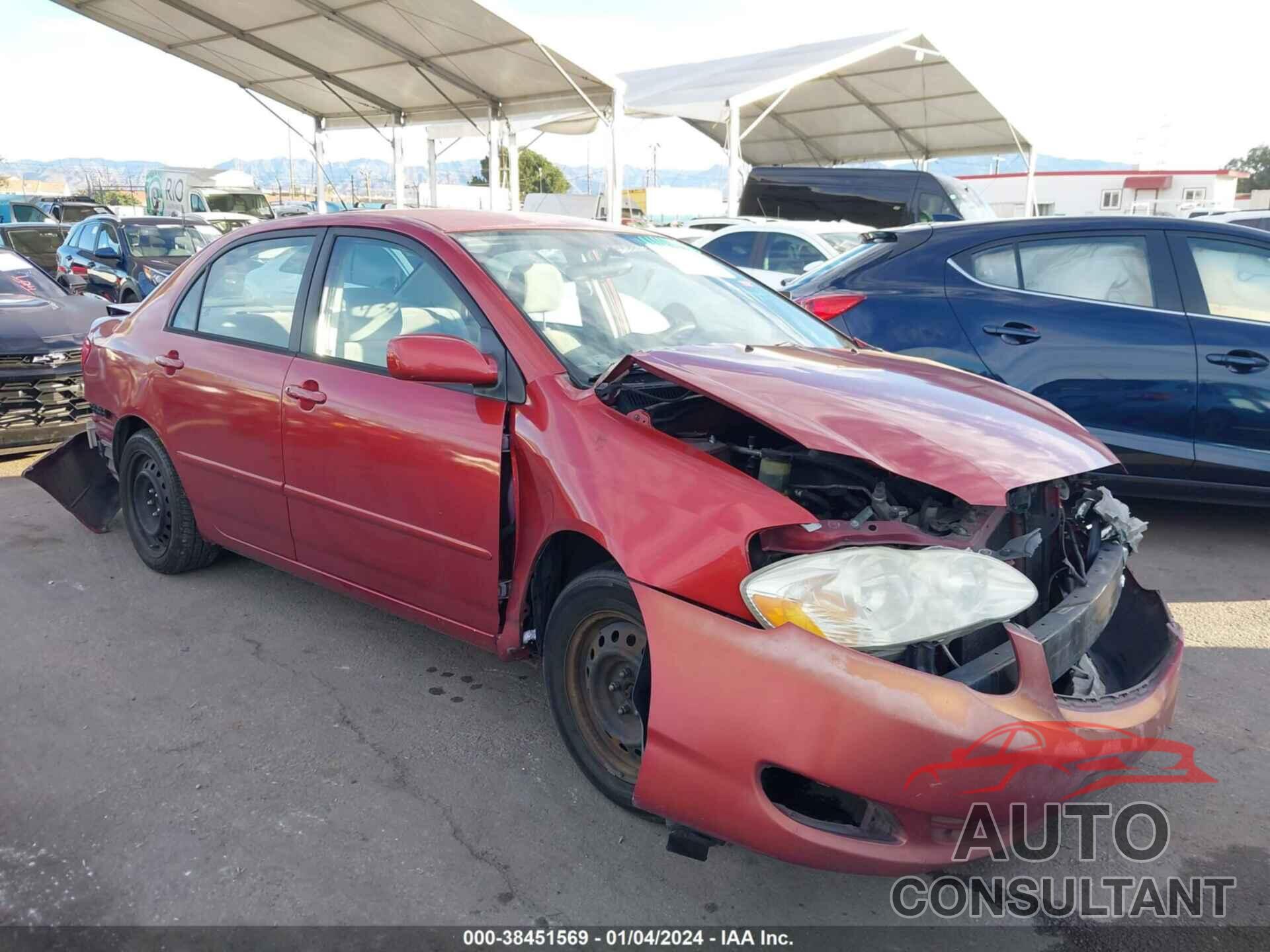 TOYOTA COROLLA 2008 - 1NXBR32E18Z940655