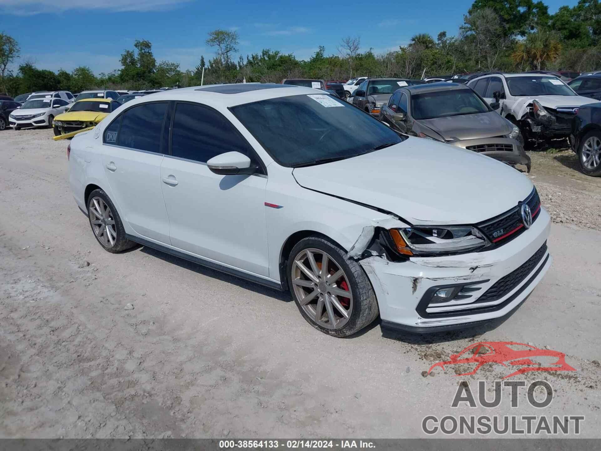 VOLKSWAGEN JETTA 2017 - 3VW5T7AJ9HM265888