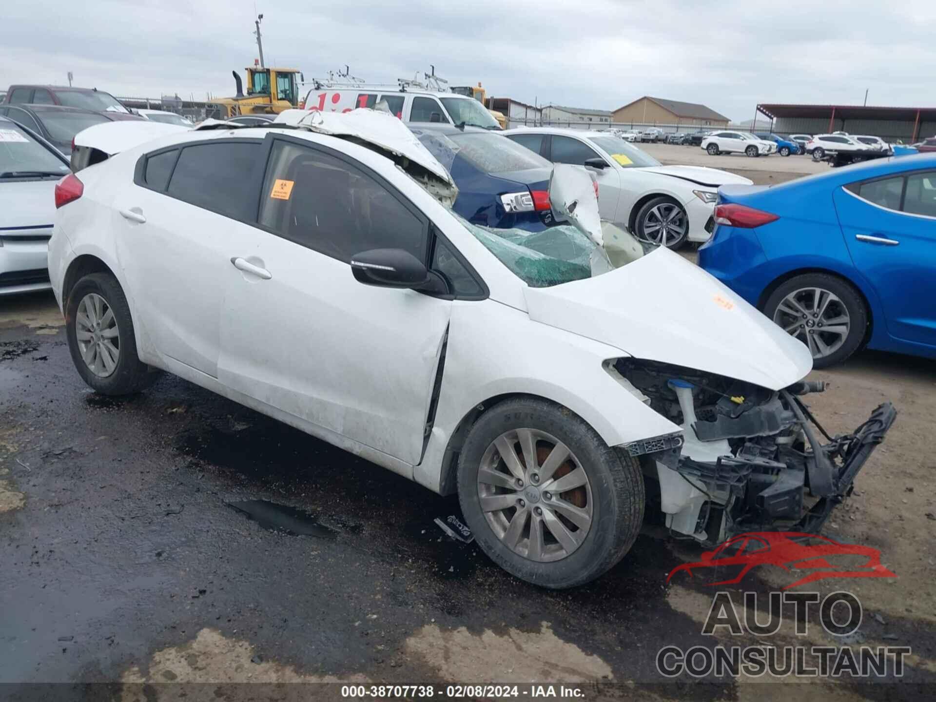 KIA FORTE 2016 - KNAFX4A66G5456708