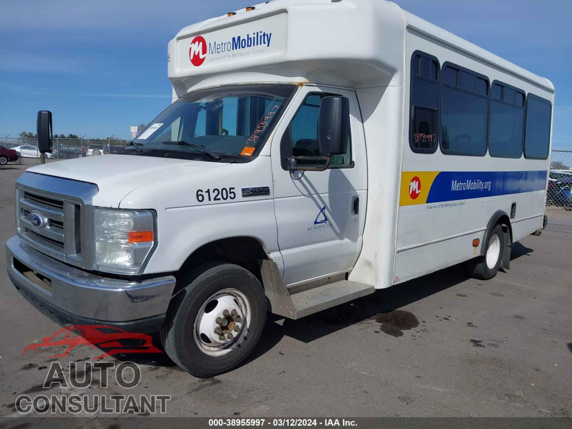 FORD E-450 CUTAWAY 2016 - 1FDFE4FSXGDC32101