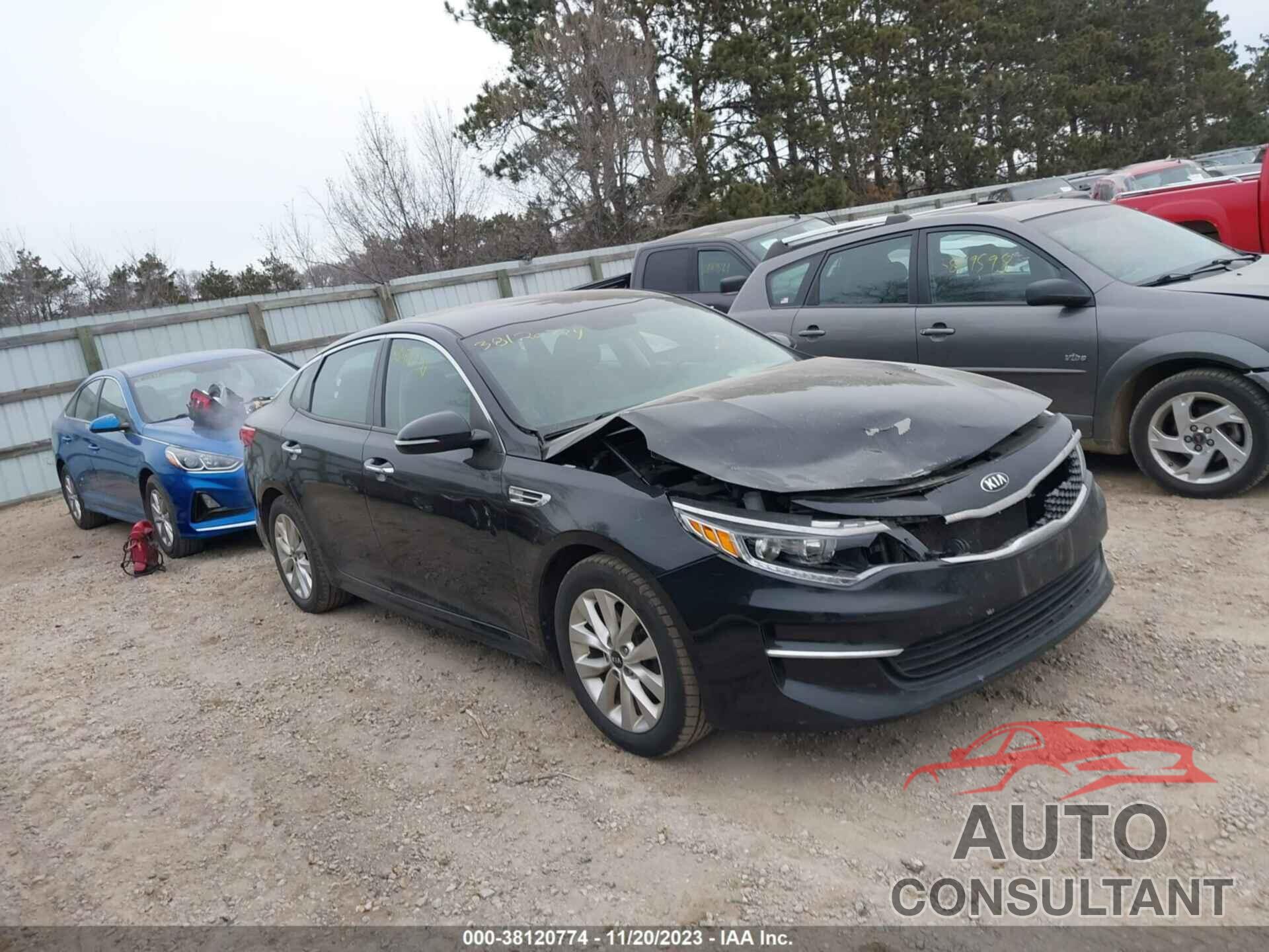 KIA OPTIMA 2018 - 5XXGU4L38JG193613