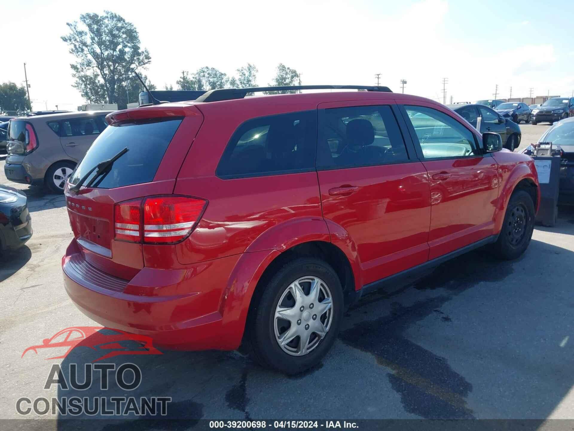 DODGE JOURNEY 2017 - 3C4PDCAB7HT709107